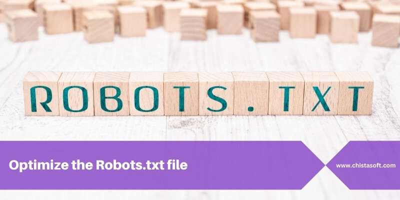 Optimize the Robots.txt file