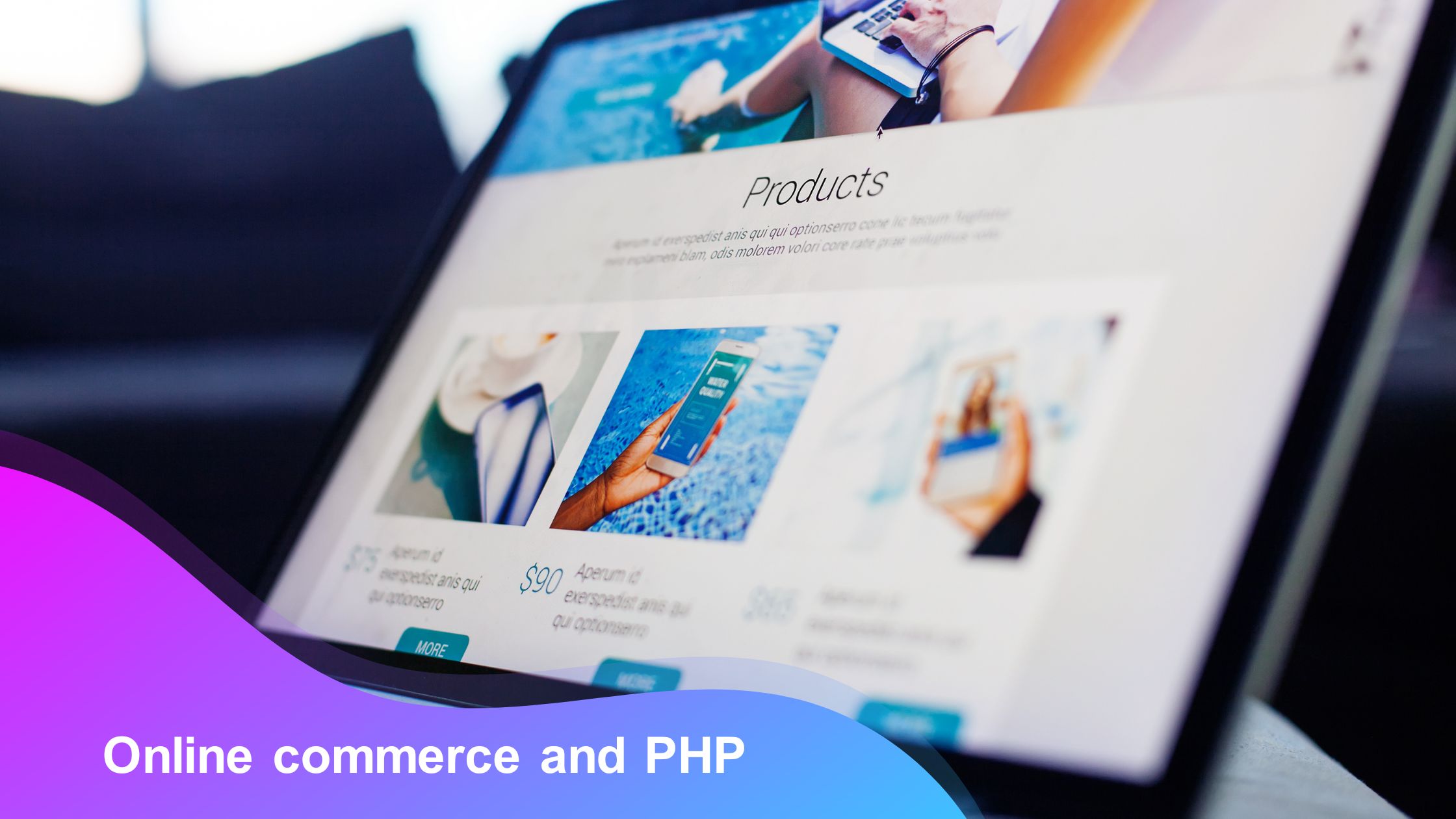 Online commerce and PHP