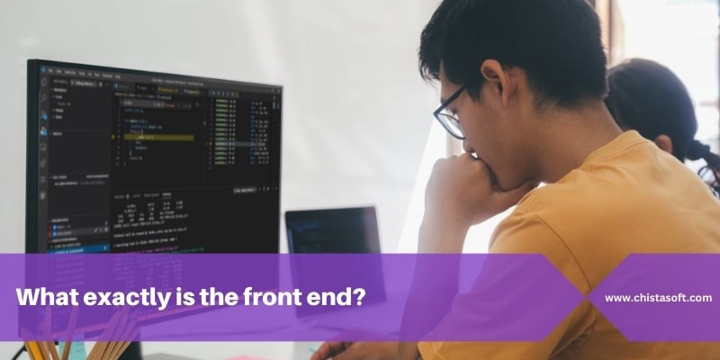 What exactly is the front end? | Front-End programming